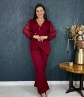 Костюм двойка женский с брюками  VL-1105A700