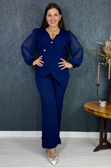Костюм двойка женский с брюками  VL-1105A700