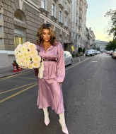 Шелковый женский костюм  VD-299A850