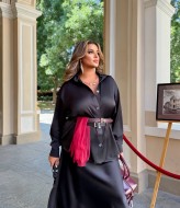 Шелковый женский костюм  VD-299A850