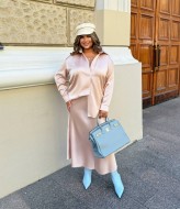 Шелковый женский костюм  VD-299A850