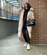 Женский длинный пуховик зима  FAV-M433A2800