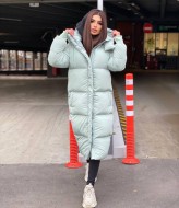 Женский длинный пуховик зима  FAV-M433A2800