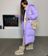 Женский длинный пуховик зима  FAV-M433A2800