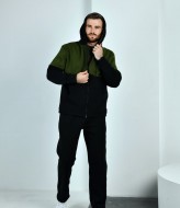 Теплый спорт костюм мужской  NF-3665A900