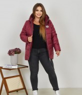 Теплая куртка женская  KYB-21220A35