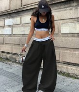 Модные широкие штаны  IMMA-408A430