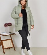 Теплая куртка женская  KYB-21220A35