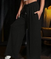 Теплые широкие штаны  IMMA-409A390