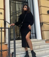 Теплий костюм спідниця та светр KC-0379A800