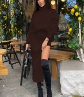 Теплий костюм спідниця та светр KC-0379A800