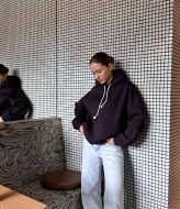 Жіноче худі на флісі EST-5975A750