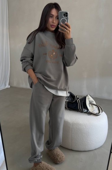 Костюм спортивный на флисе  ANM-400A600