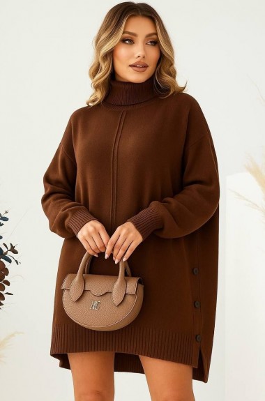 Свитер туника оверсайз   IB-6006A670