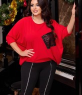 Нарядный женский костюм большого размера  BEL-3340A20