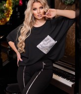 Нарядный женский костюм большого размера  BEL-3340A20