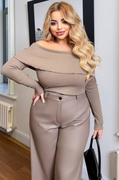 Трикотажный лонгслив ODF-015A400