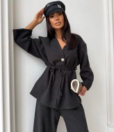 Женский шерстяной костюм KC-3356A700