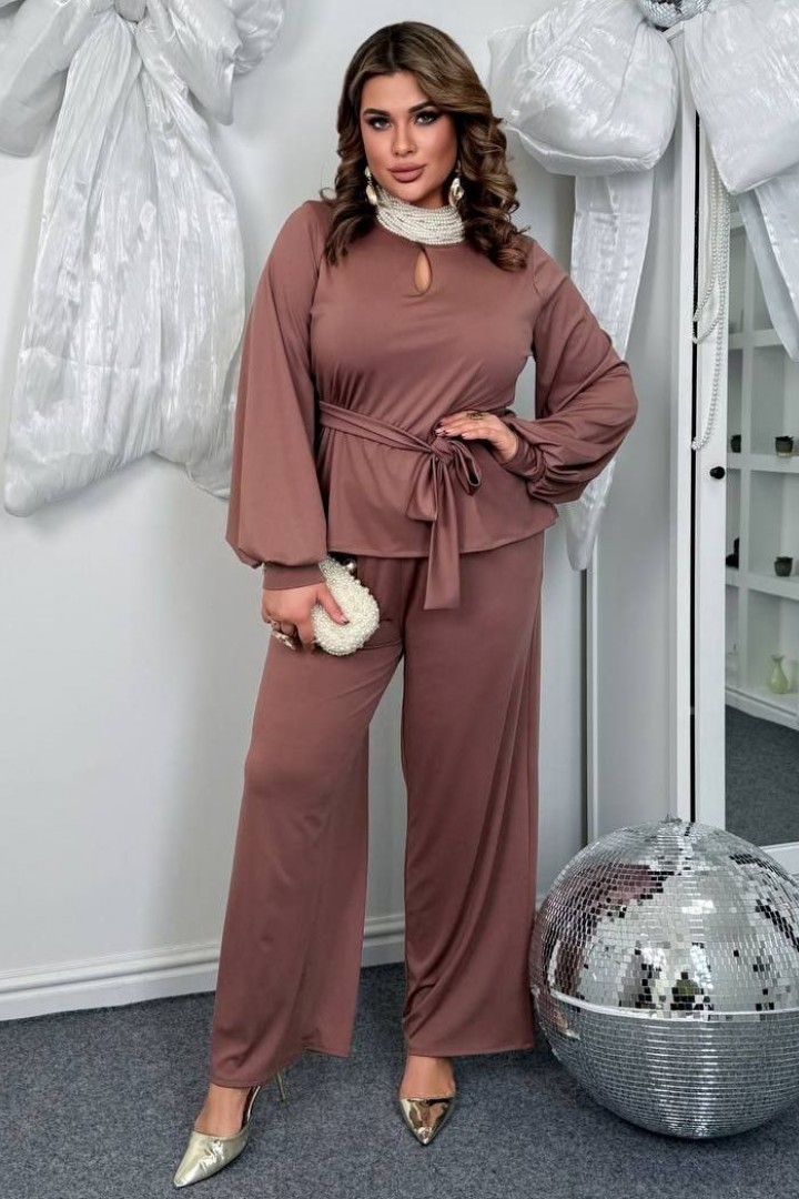 Нарядный женский костюм двойка AD-7885.1A460