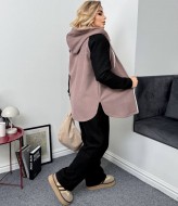 Вельветовий теплий костюм AD-7881.1A700