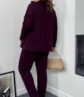 Ангоровый женский брючный костюм AD-7887.1A550