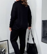 Ангоровый женский брючный костюм AD-7887.1A550