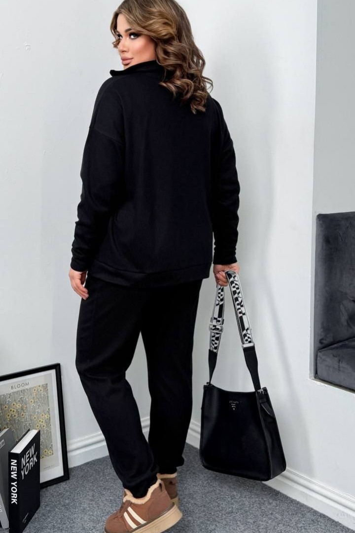 Ангоровый женский брючный костюм AD-7887.1A550