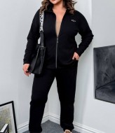 Ангоровый женский брючный костюм AD-7887.1A550