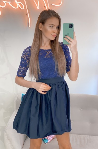 Платье с юбкой клеш NJ-MV-473A250 Платье с юбкой клеш NJ-MV-473A250