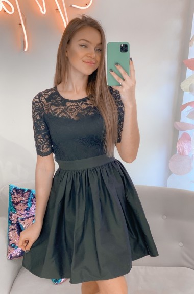 Платье с юбкой клеш NJ-MV-473A250 Платье с юбкой клеш NJ-MV-473A250