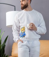 Мужская флисовая пижама DG-p15440A500