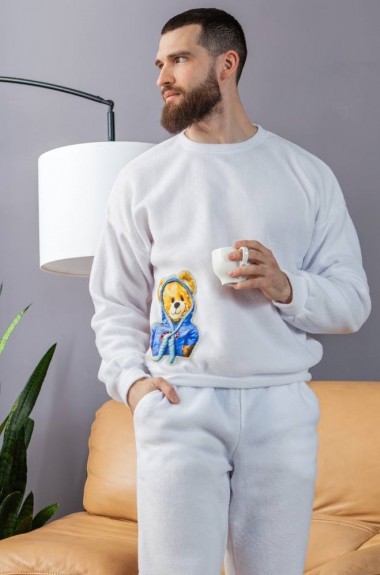 Мужская флисовая пижама DG-p15440A500