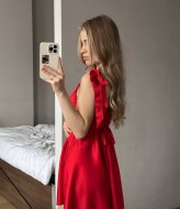 Короткое платье с корсетом  NK-9128A570