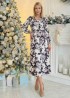 Женское платье с цветочным принтом TS-423.4A470