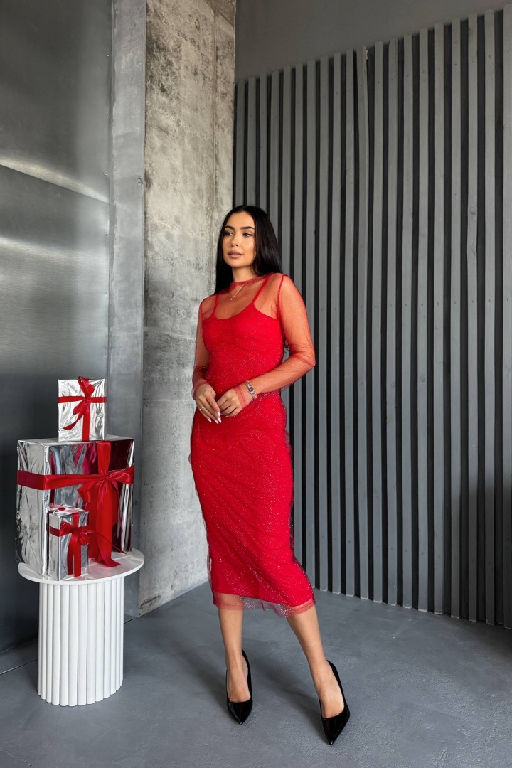 Подвійна сукня MIS-216A450