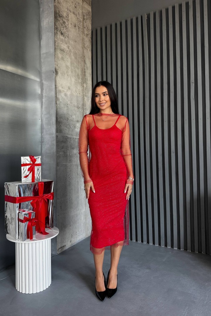 Подвійна сукня MIS-216A450