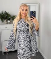 Сукня з люрексом RED-rs108A400