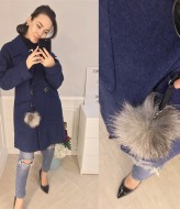 Модное шерстяное пальто VA-473A950