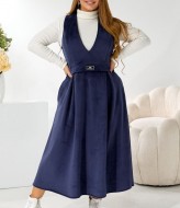 Теплый женский сарафан TAS-9104A750