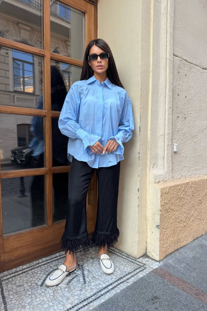 Хлопковая рубашка AVB-122A390