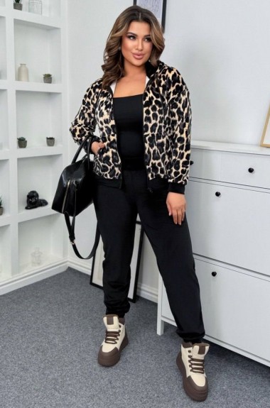 Велюровый костюм VGA-742A830