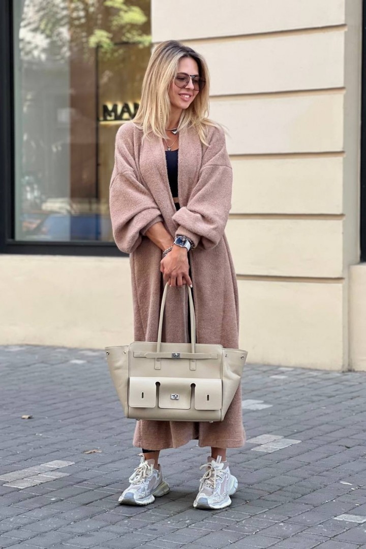 Длинный кардиган LIS-013A1100