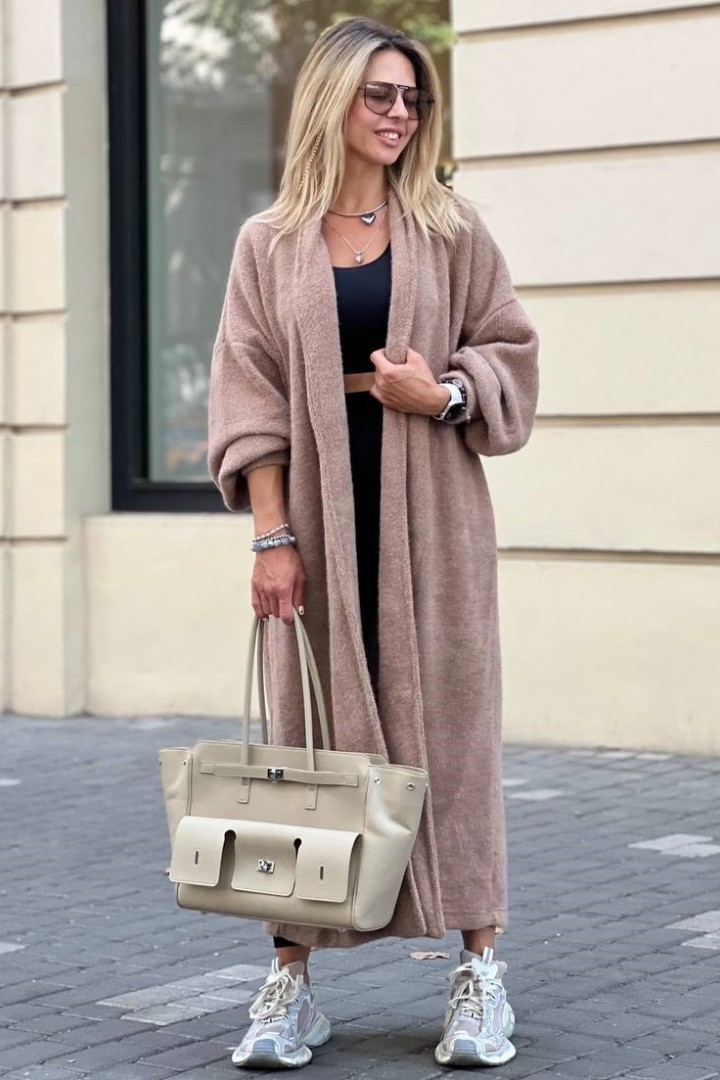 Длинный кардиган LIS-013A1100