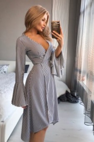 Платье рукав клеш NJ-OG-216A350