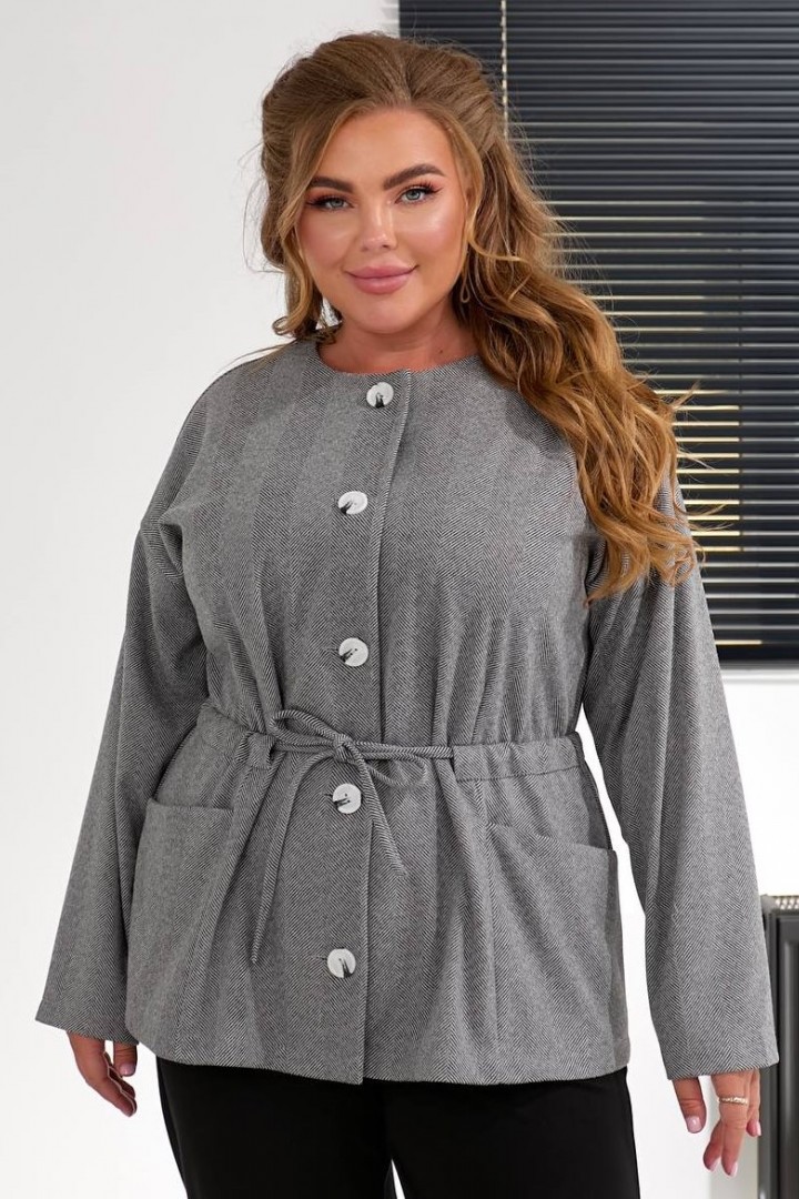 Кардиган с кулиской BIN-016A680