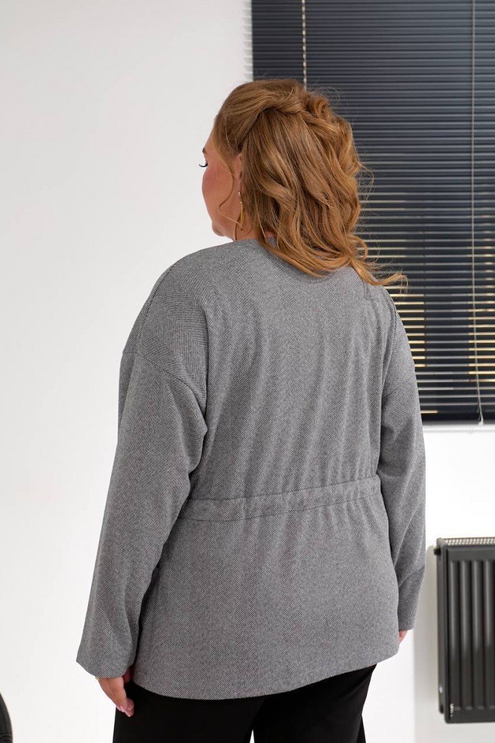 Кардиган с кулиской BIN-016A680