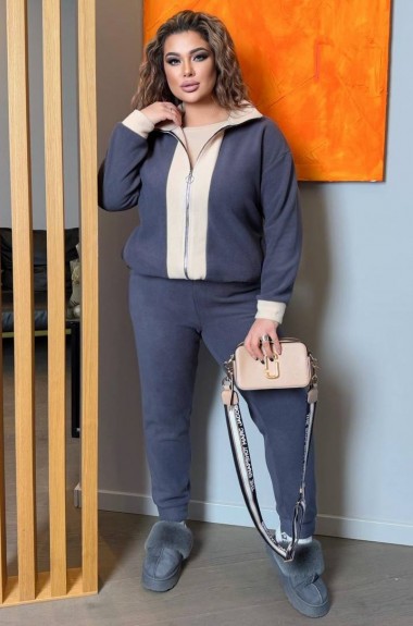 Флисовый спортивный костюм BIN-020A800