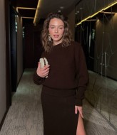 Элегантный вязаный костюм BIN-021A1150