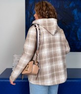 Весеннее худи в клеточку BIN-024A500