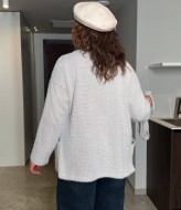 Стильный кардиган с альпаки BIN-027A950